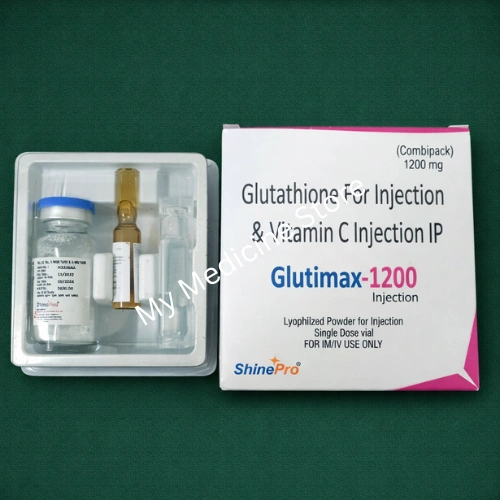 Inj. Glutimax Composition-Glutathione + Vitamin 1200mg/1 VIAL