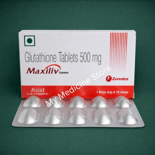 Tab. Maxiliv Composition - Glutathione 500mg